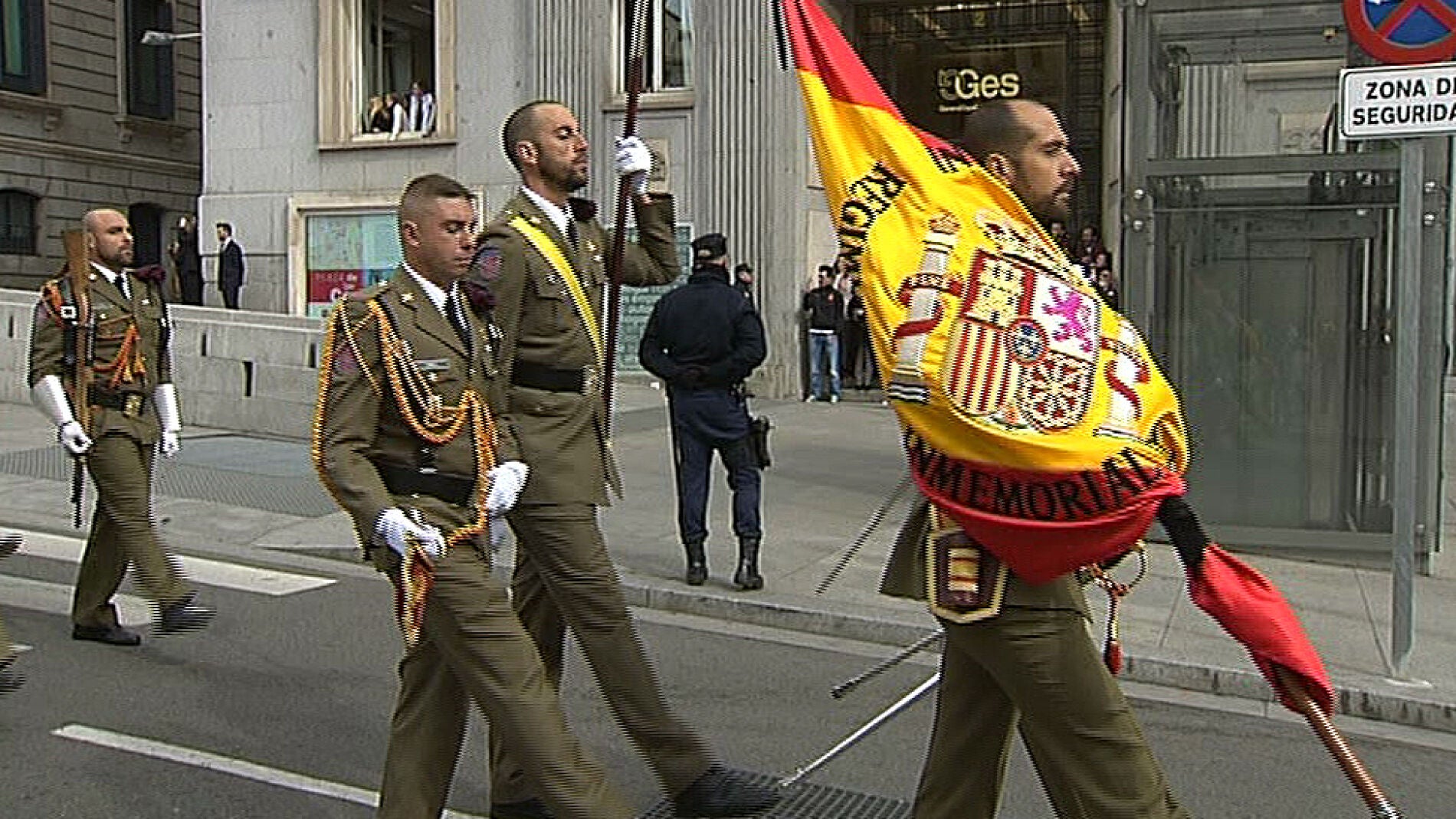 Cortejo f&uacute;nebre de Adolfo Su&aacute;rez