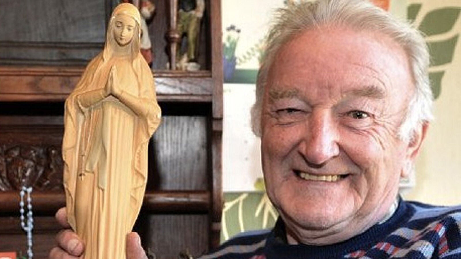 Aseguran que la 'milagrosa' iluminación de una virgen belga se debe a causas naturales