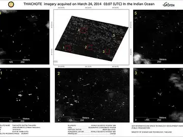 Imagen del satélite Thaichote Imagen del satélite Thaichote