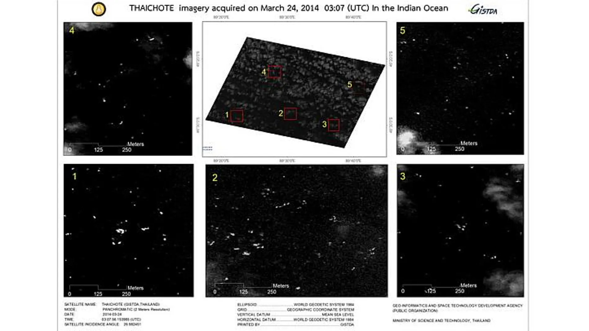 Imagen del satélite Thaichote Imagen del satélite Thaichote