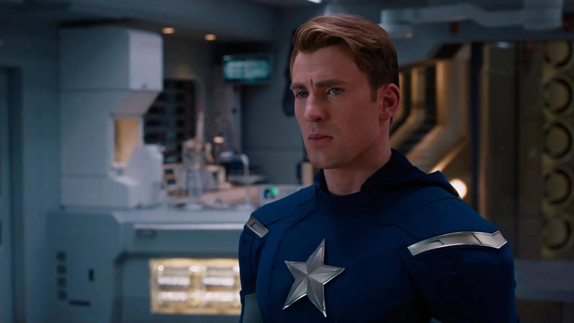 Chris Evans como 'Capitán América'