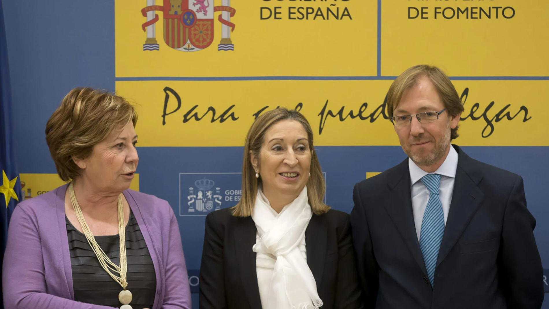 La ministra de Fomento, Ana Pastor La ministra de Fomento, Ana Pastor