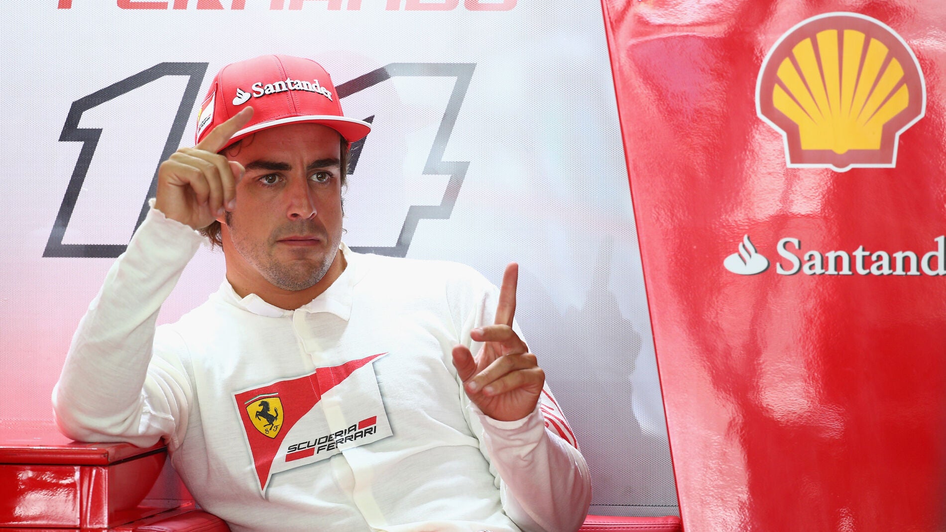 Fernando Alonso en Sepang