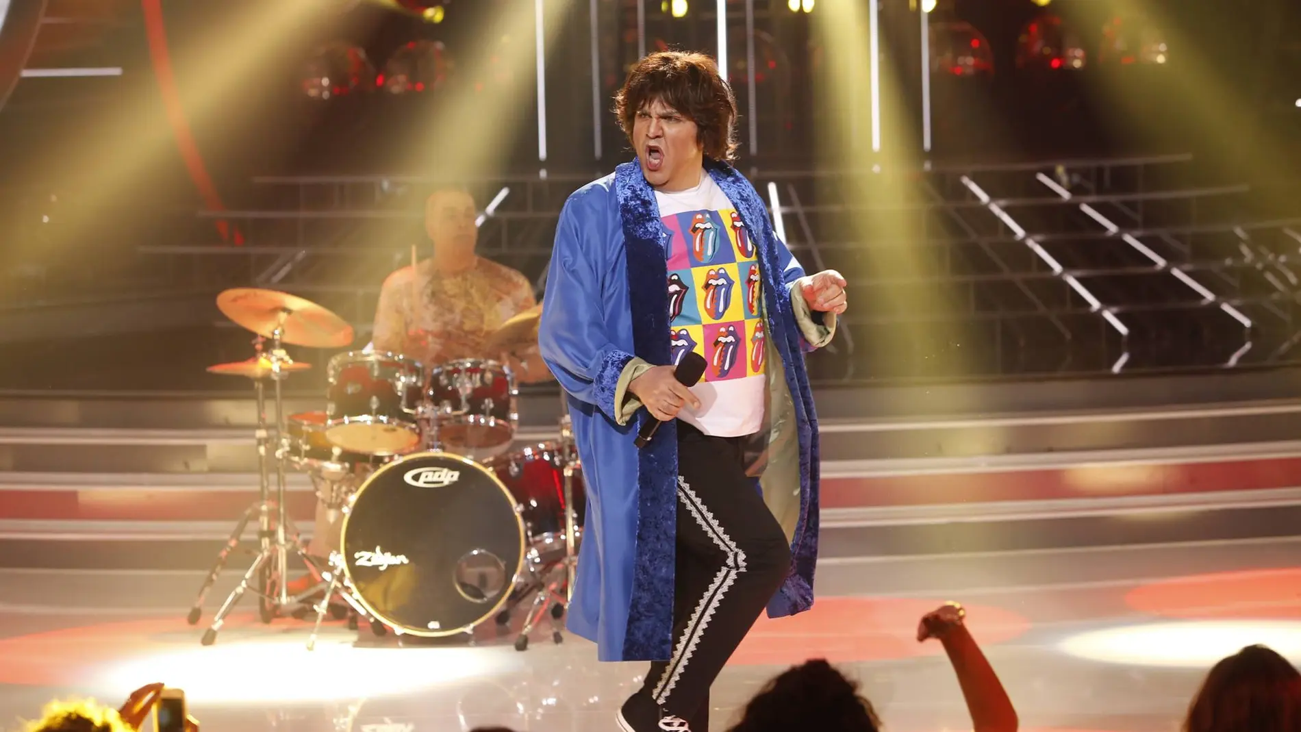 Florentino Fernández imita a Los Rolling Stones en Tu cara me suena