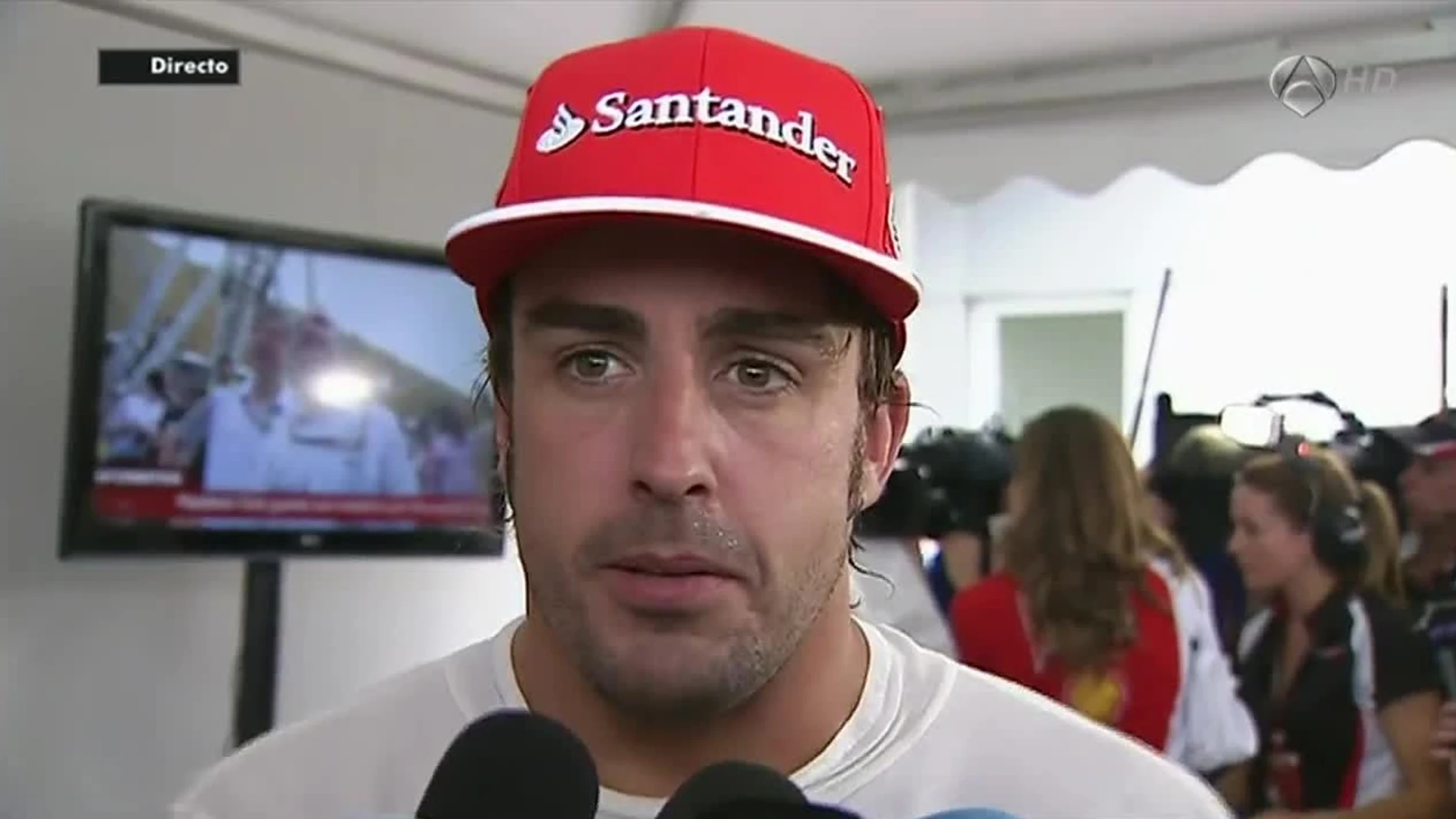 Fernando Alonso, resignado con su cuarto puesto