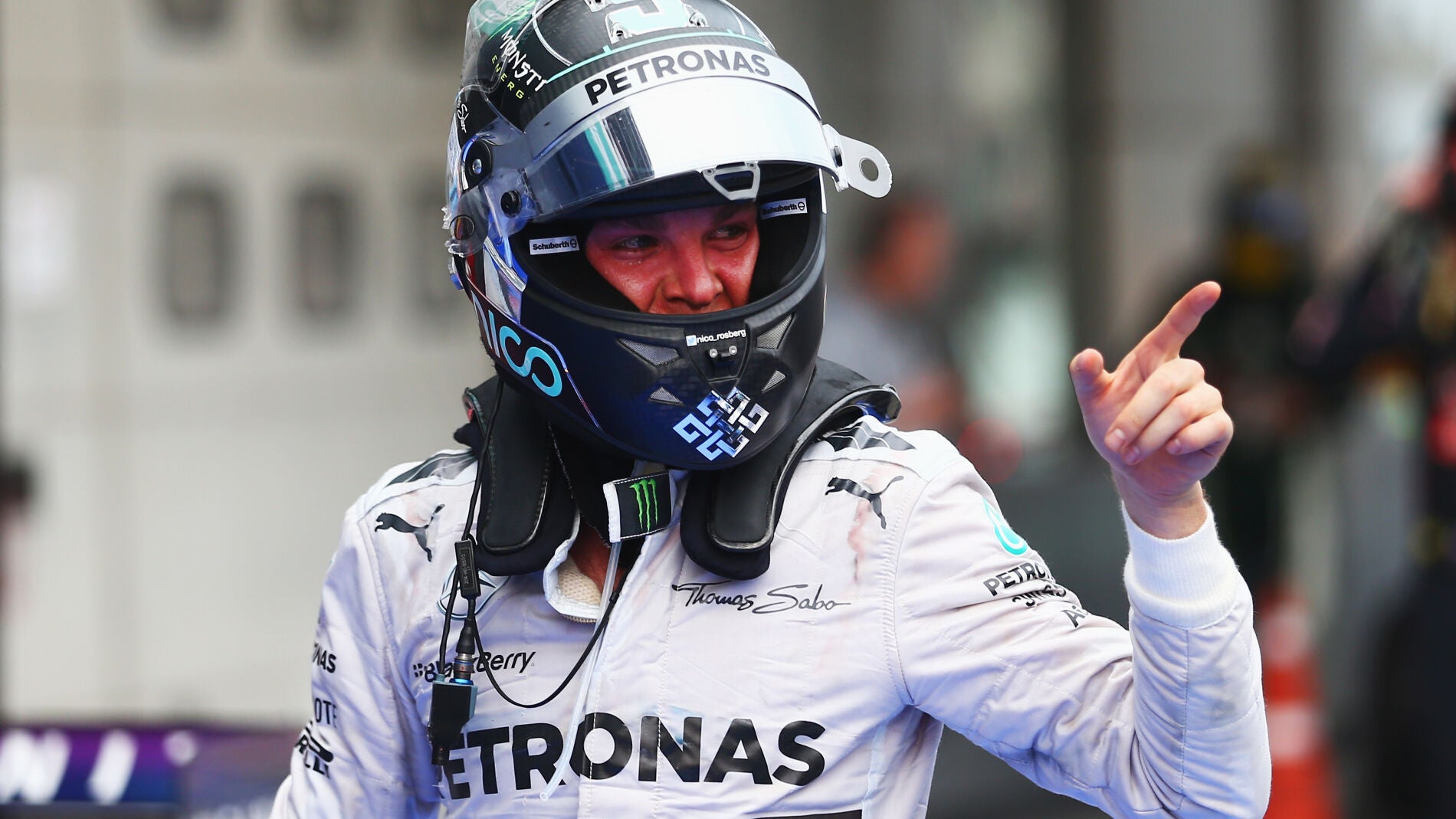 Rosberg se&ntilde;ala al p&uacute;blico