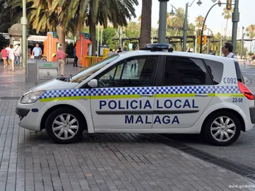 Coche patrulla de la Policía Local de Málaga Coche patrulla de la Policía Local de Málaga