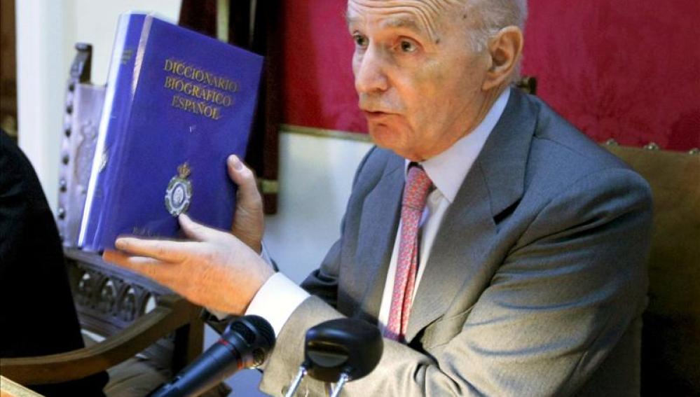 El director de la Real Academia de la Historia, Gonzalo Anes