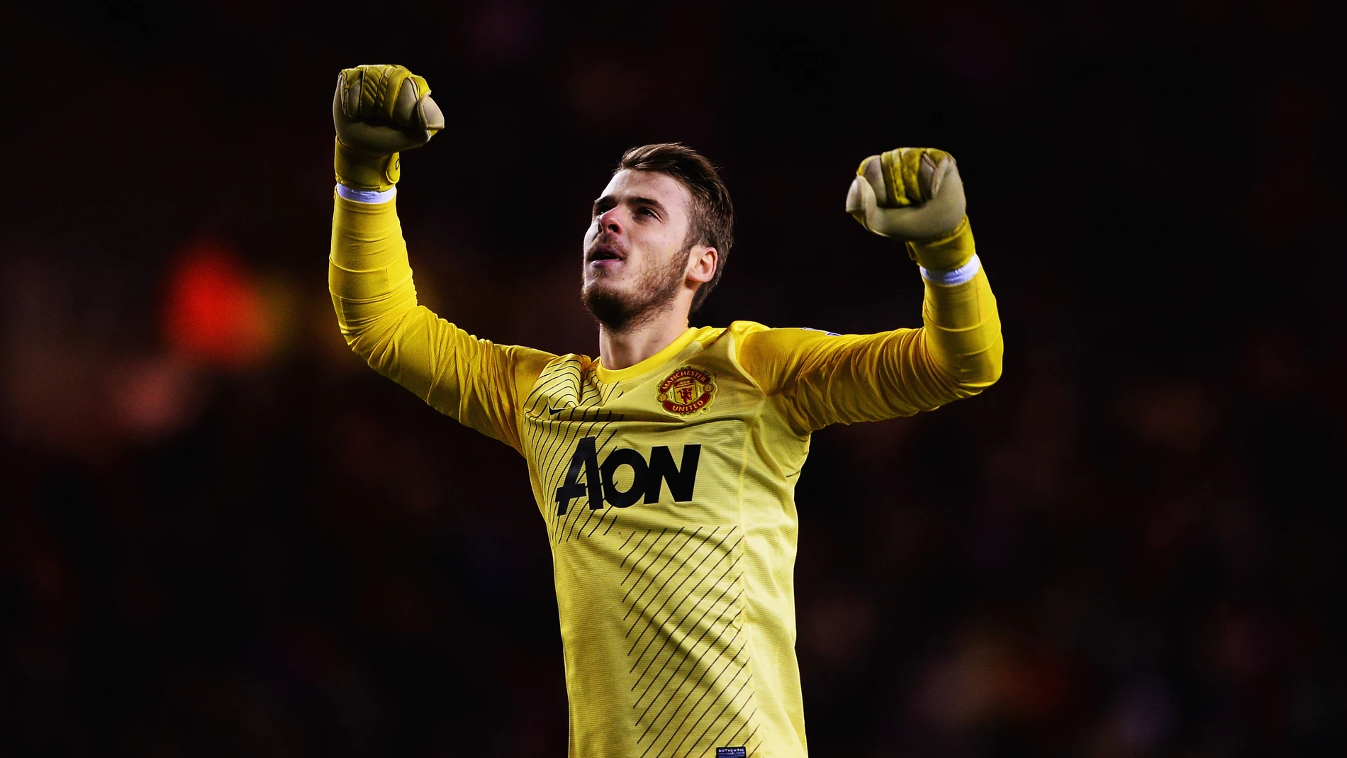 David de Gea, en un partido del Manchester United David de Gea, en un partido del Manchester United