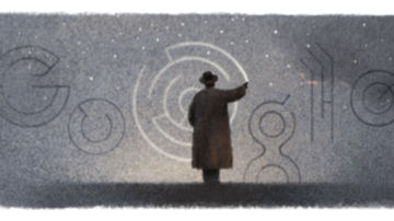 'Doodle' que Google dedica a Octavio Paz en el centenario de su nacimiento
