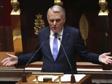 Ayrault en un acto político