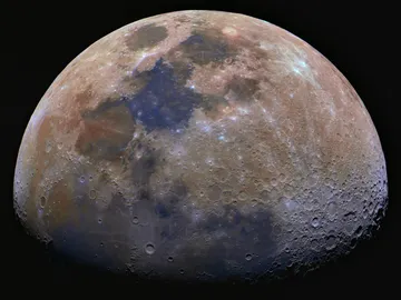 Científicos hallan un reloj geológico que ayuda a determinar la edad de la Luna Científicos hallan un reloj geológico que ayuda a determinar la edad de la Luna