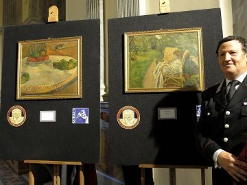 Descubren dos pinturas de Paul Gauguin y Pierre Bonnard hallados tras su robo en los años 70