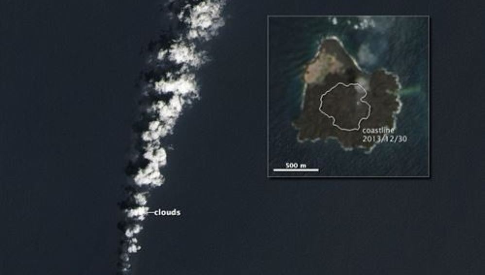 Vista de la isla