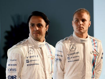 Felipe Massa y Valtteri Bottas