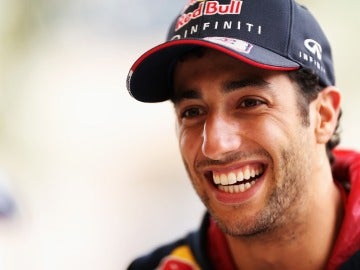 Ricciardo, en un momento del GP de Baréin