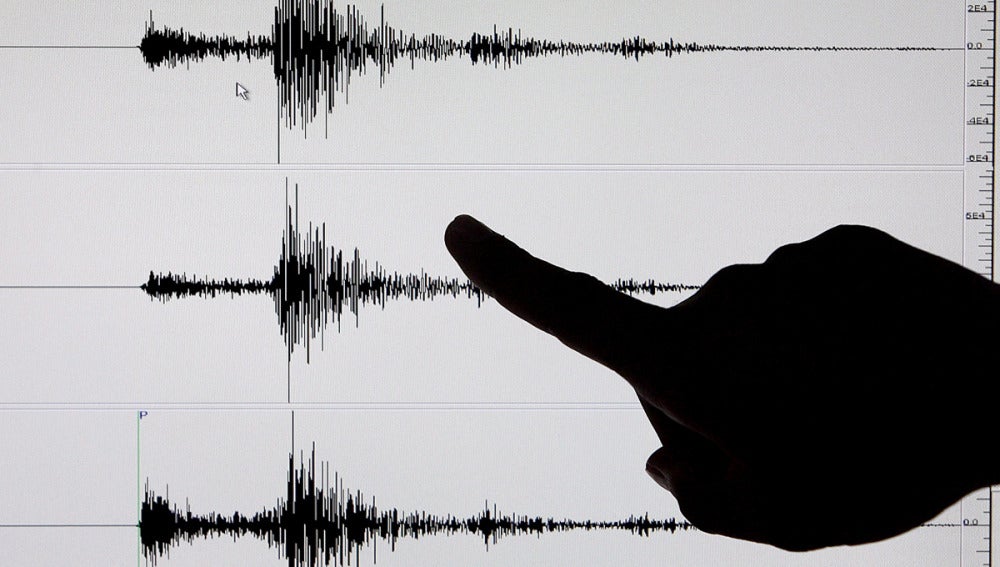 Representación gráfica de un terremoto (Archivo)