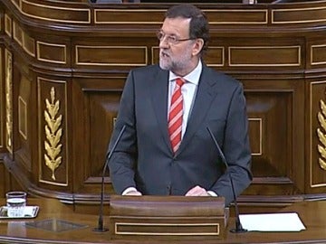 Rajoy, en el debate sobre la consulta catalana
