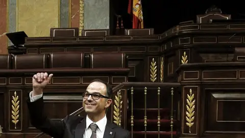 Jordi Turull posa en el Congreso Jordi Turull posa en el Congreso
