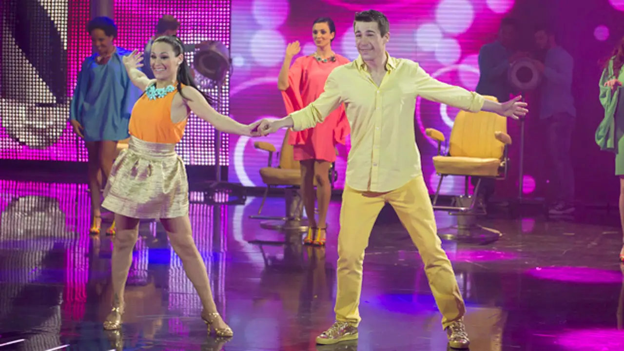 Así bailaron Juanjo Ballesta y Verónica
