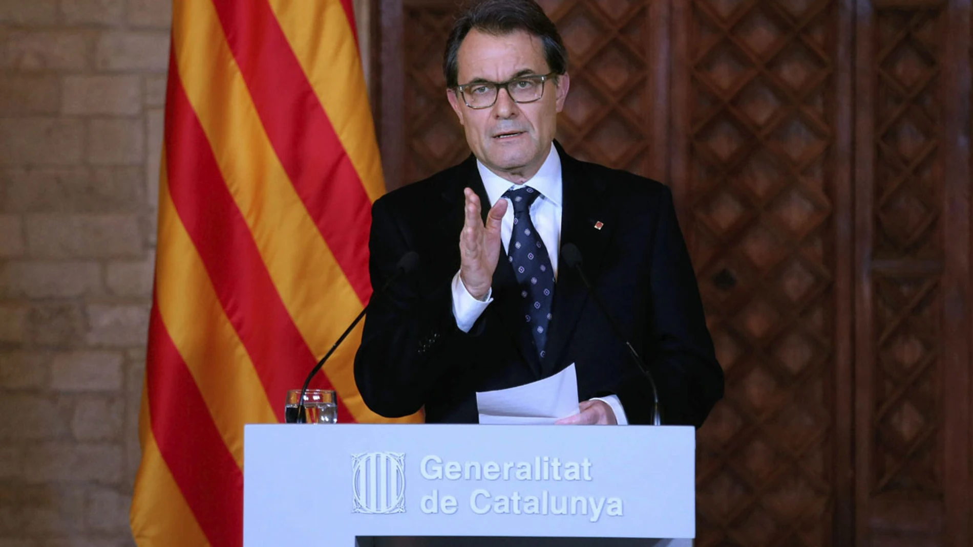 Artur Mas tras el rechazo del Congreso Artur Mas tras el rechazo del Congreso