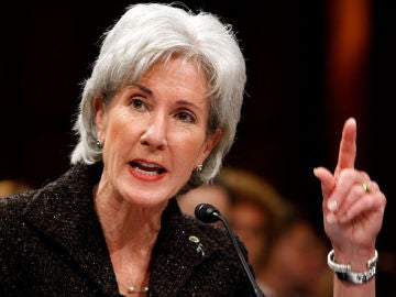 La secretaria de Salud de EE.UU., Kathleen Sebelius