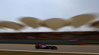 Los datos del GP de China 2014