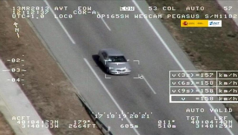 Imagen del radar Pegasus de la DGT