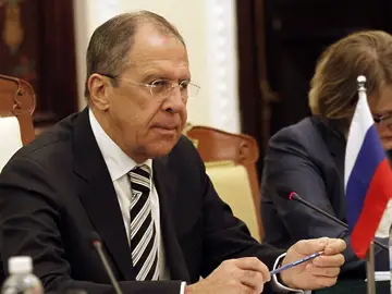 El ministro ruso de Exteriores, Sergei Lavrov El ministro ruso de Exteriores, Sergei Lavrov