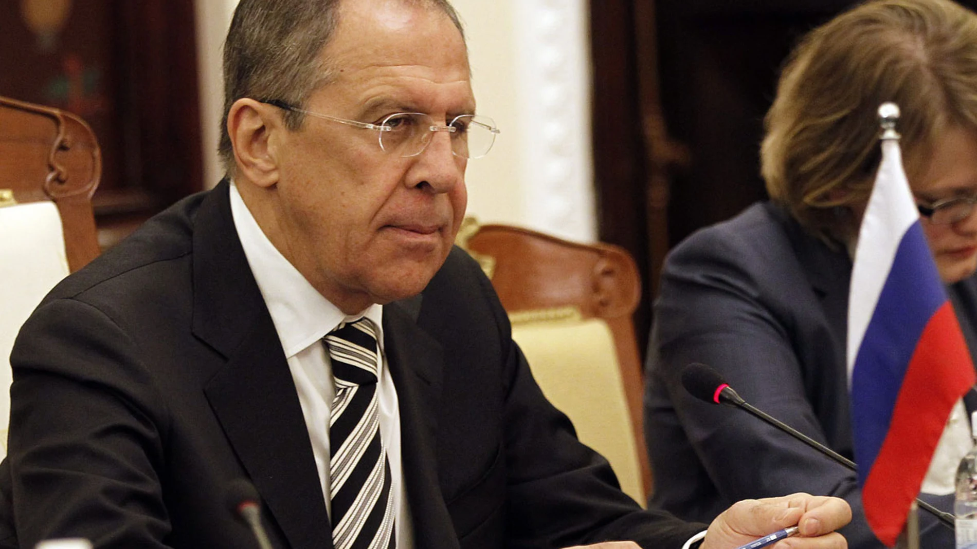 El ministro ruso de Exteriores, Sergei Lavrov El ministro ruso de Exteriores, Sergei Lavrov