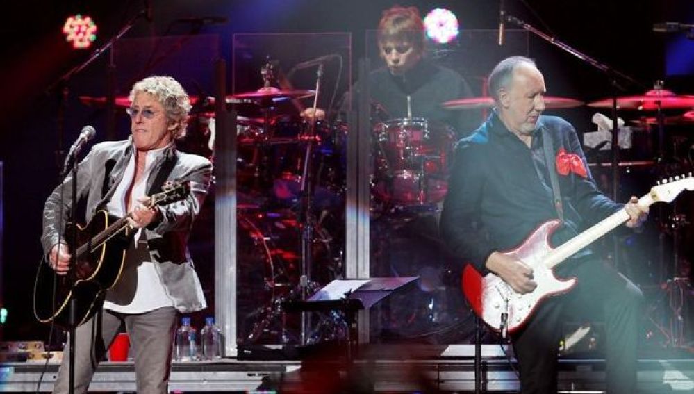 The Who durante su gira en 2013