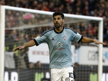Nolito celebra un gol con el Celta Nolito celebra un gol con el Celta