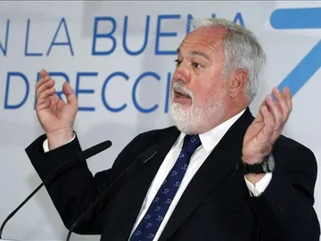 Miguel Arias Cañete en un acto en Las Palmas de Gran Canaria Miguel Arias Cañete en un acto en Las Palmas de Gran Canaria