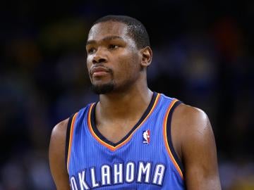 Kevin Durant con Oklahoma City