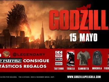 Gana un lote de productos oficiales de Godzilla