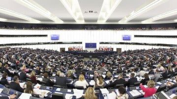 Sesión en el Parlamento Europeo