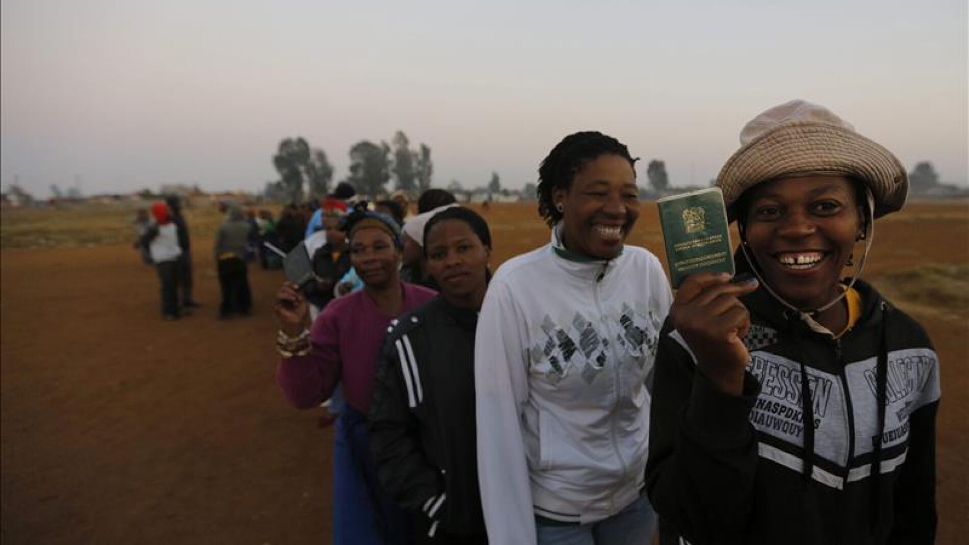 El CNA logra m&aacute;s del 60 por ciento de los votos en Sud&aacute;frica