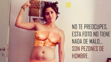 Imagen de la campaña contra la censura de pechos en Facebook.