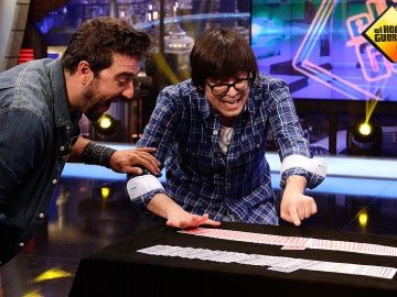 Orozco boquiabierto ante Piedrahita en El Hormiguero 3.0