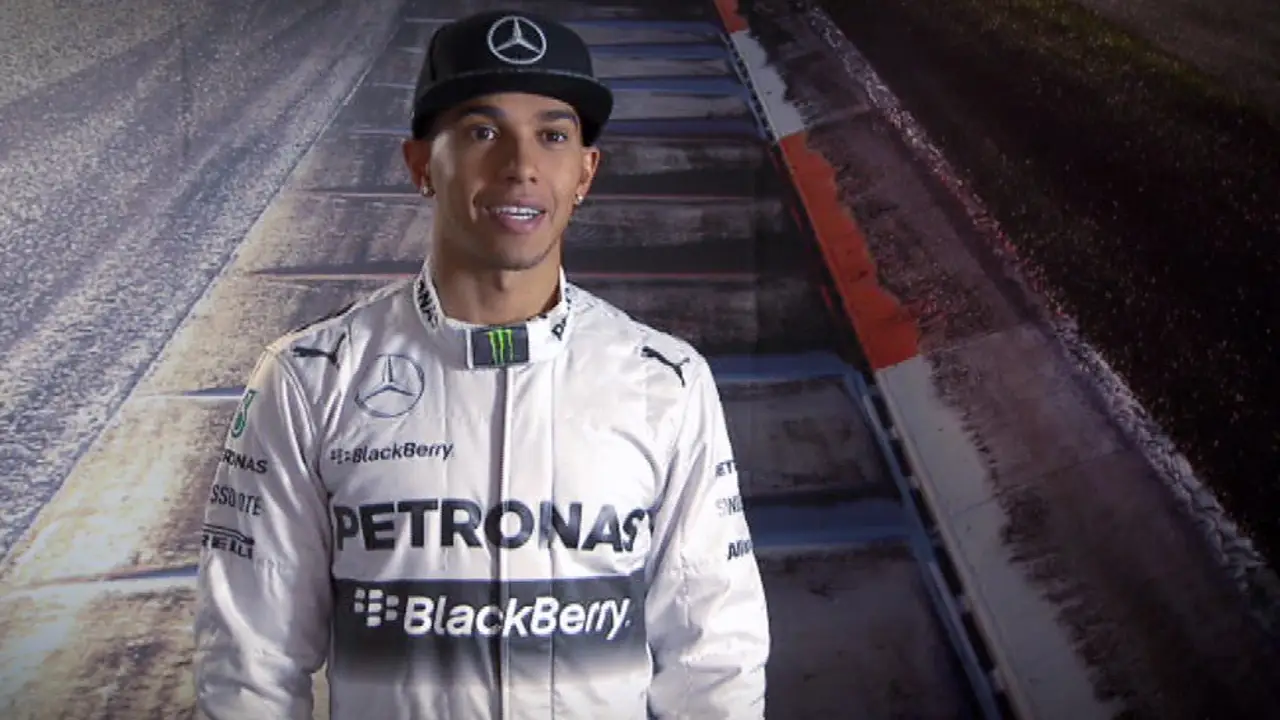 Los trucos de Lewis Hamilton en el circuito de Montmeló