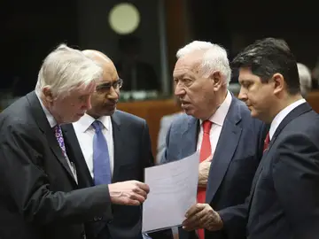 García-Margallo en Bruselas García-Margallo en Bruselas