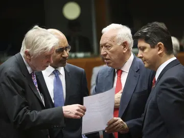 García-Margallo en Bruselas García-Margallo en Bruselas