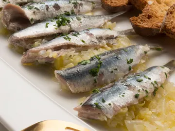 Anchoas a la papillote Anchoas a la papillote