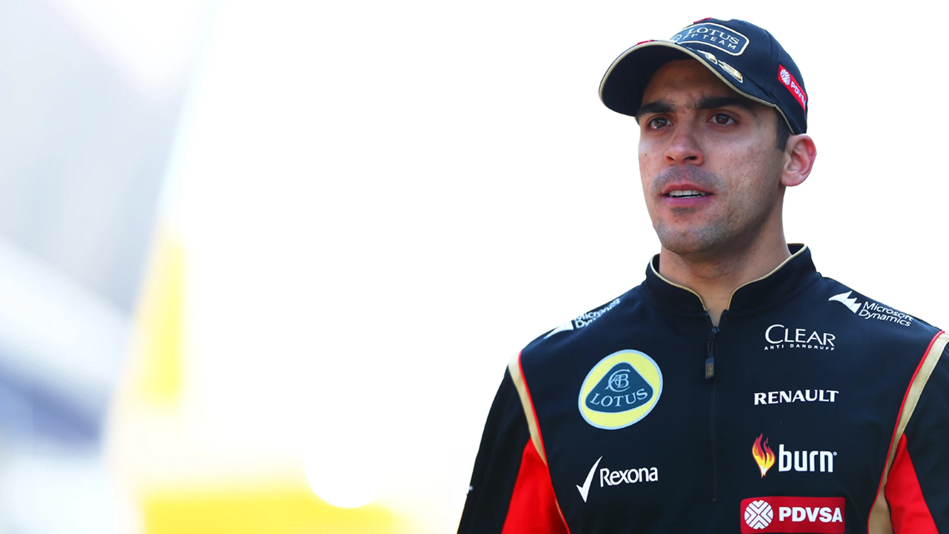 El piloto de Lotus Pastor Maldonado