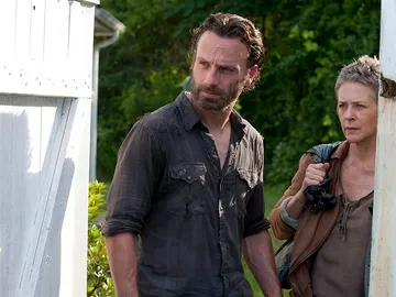 Rick Grimes y Carol Peletier Rick Grimes y Carol Peletier