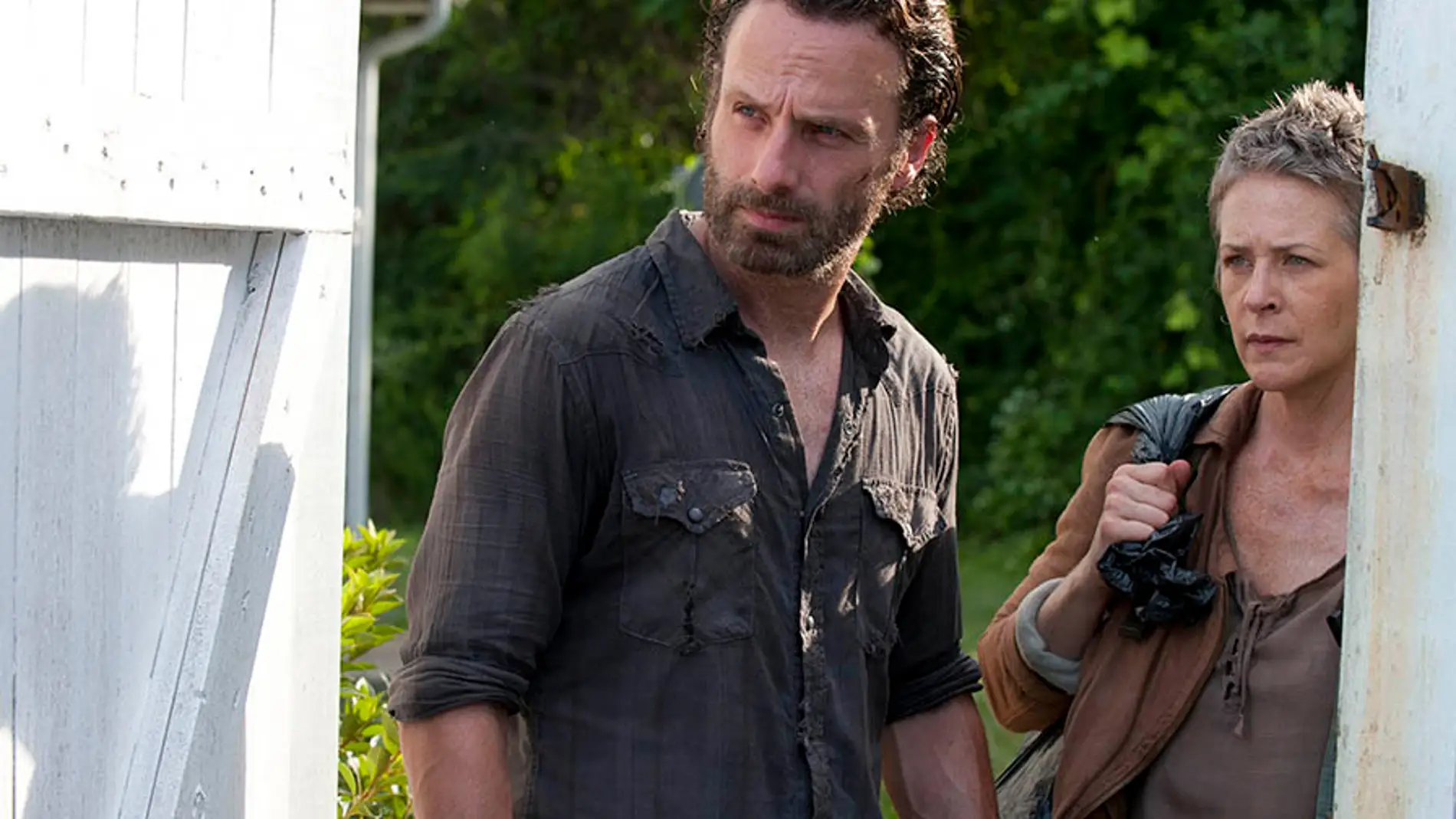 Rick Grimes y Carol Peletier
