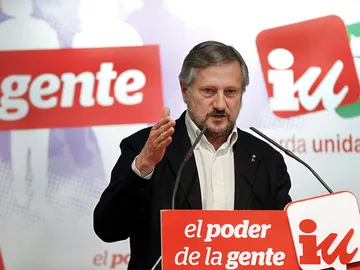 El cabeza de lista de Izquierda Plural a las elecciones europeas, Willy Meyer El cabeza de lista de Izquierda Plural a las elecciones europeas, Willy Meyer