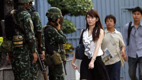 Ley Marcial en Tailandia