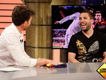 Jordi Alba en El Hormiguero 3.0 Jordi Alba en El Hormiguero 3.0