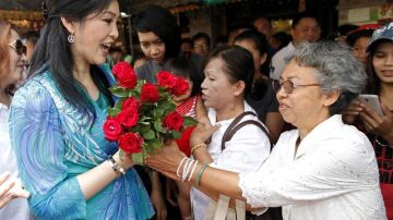 La ex primera ministra, Yingluck Shinawatra 